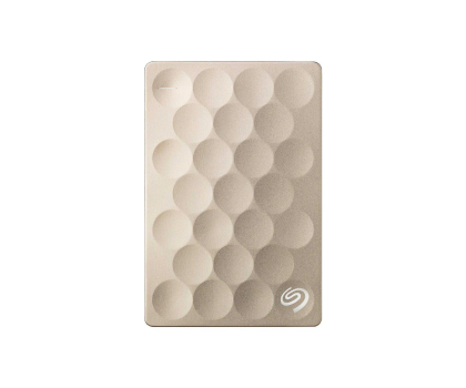 Dysk zewnętrzny SEAGATE BACKUP PLUS Ultra Slim STEH2000201 2TB USB3.0 Gold